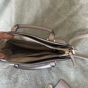 Nine West  Lavender crossbody with matching card holder